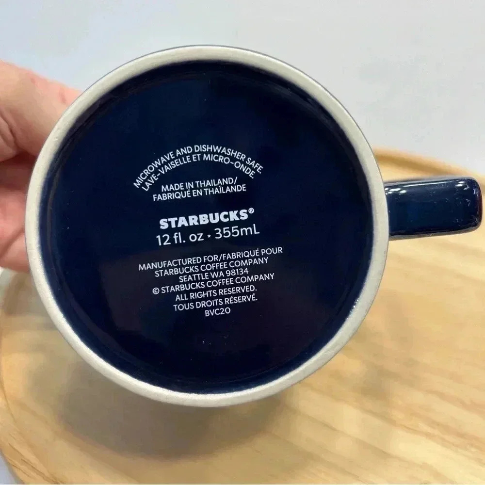 Starbucks Rainbow Luster Swirl‎ Mug 12oz 2020 Holiday Christmas RARE - Picture 3 of 4